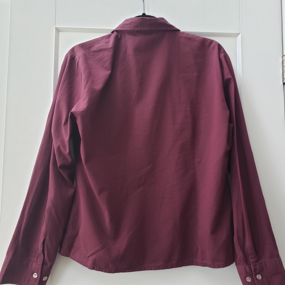 Women's Tristan and Iseut XL Burgundy Shirt Size XL - Picture 8 of 10